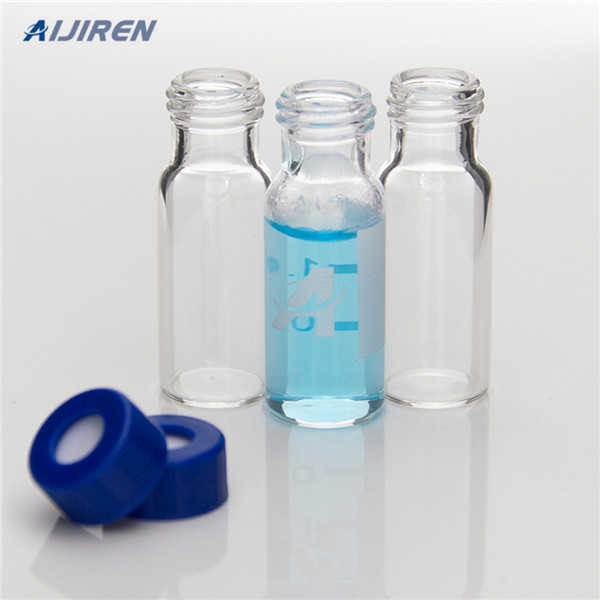 low protein binding screw caps HPLC sample vials